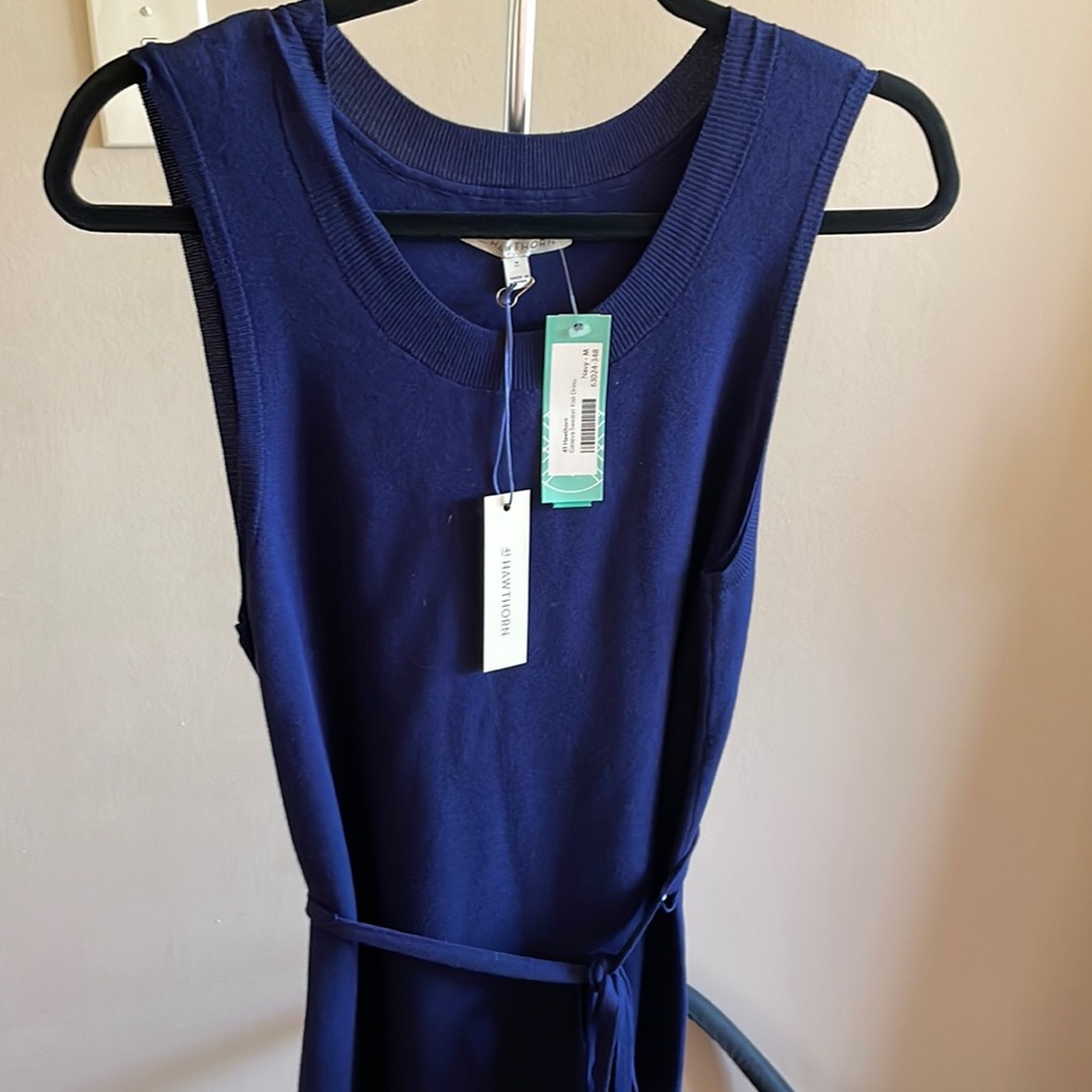 NWT- Navy Sweater Dress